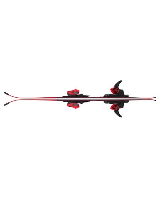 Skis de Criança Redster J2 100-120 + C 5 GW Re Vermelho-3