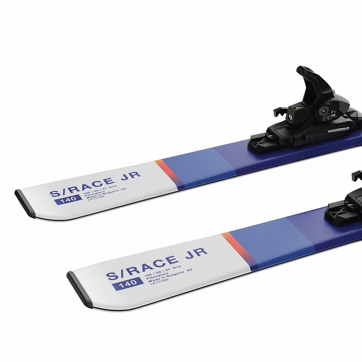 Pack de Skis de Competição Infantil L S/RACE Jr M + C5 GW J75 Azul / Branco-6