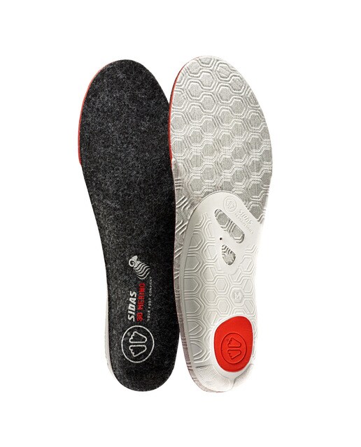 Palmilha de Ski/Snowboard Winter 3D Merino Cinzento-4