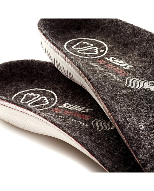 Palmilha de Ski/Snowboard Winter 3D Merino Cinzento-5