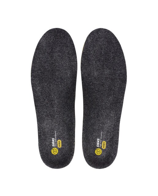 Palmilha 3 Feet Merinos High Cinzento / Amarelo-3