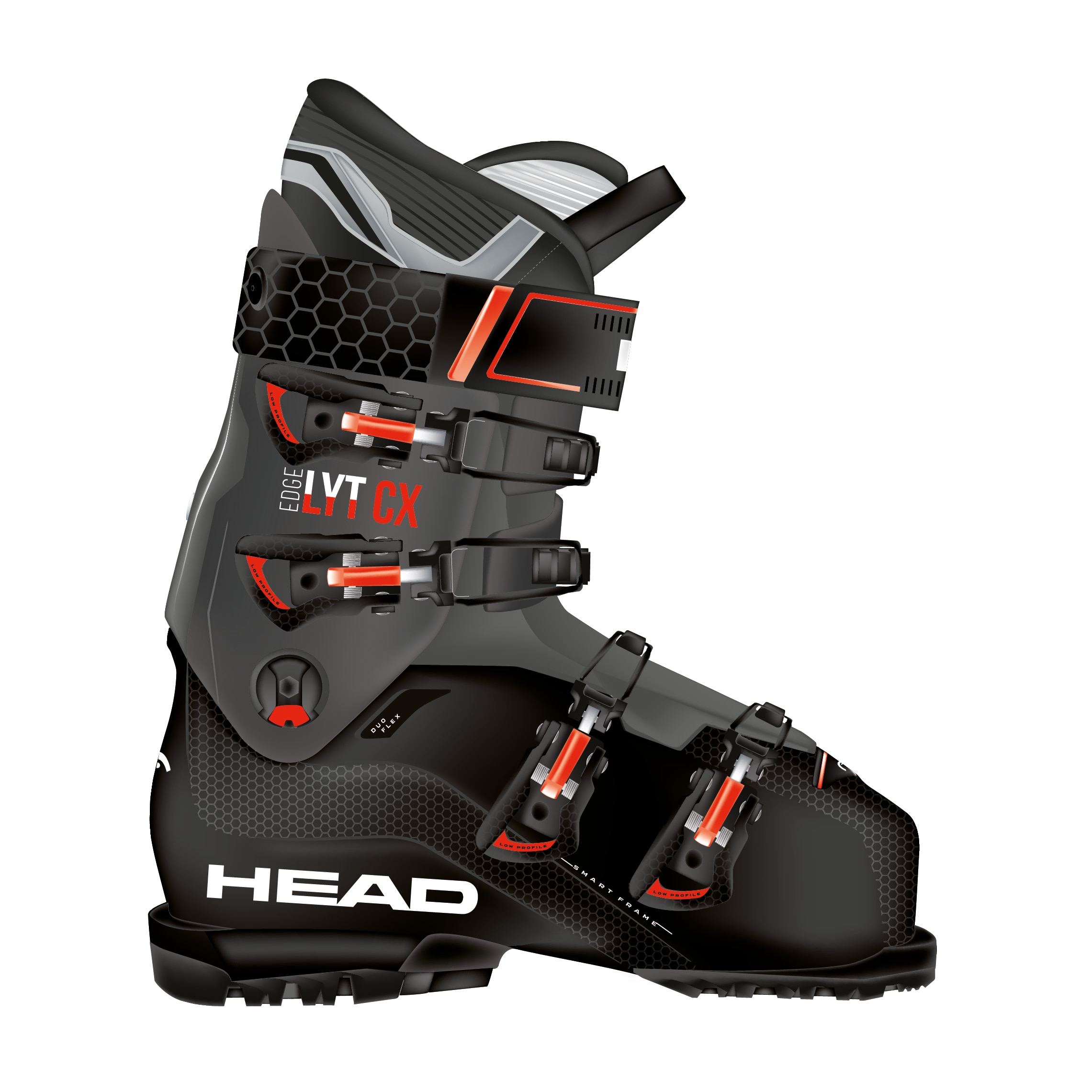 Botas de Ski de Homem Edge LYT 90 Preto / Vermelho-1