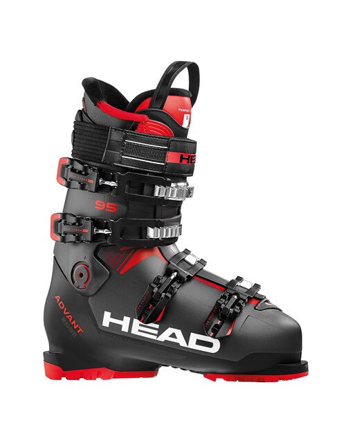 Botas de esquí de hombre Advant Edge 95 Head Negro / Rojo · El