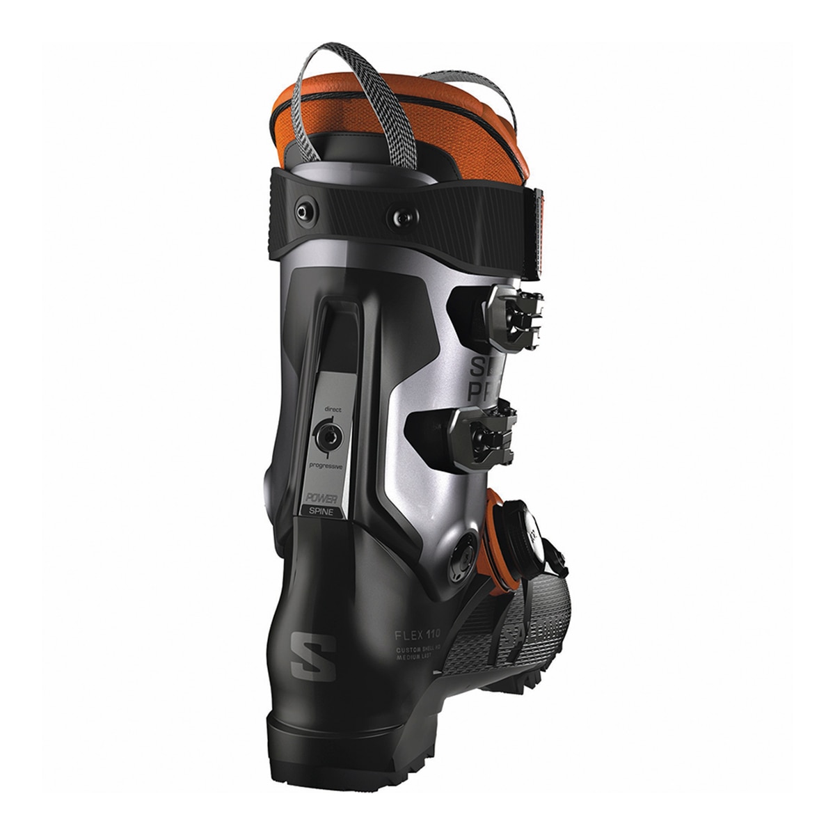 Botas de All Mountain S/Pro Supra Boa 110 GW Preto / Cinzento-2