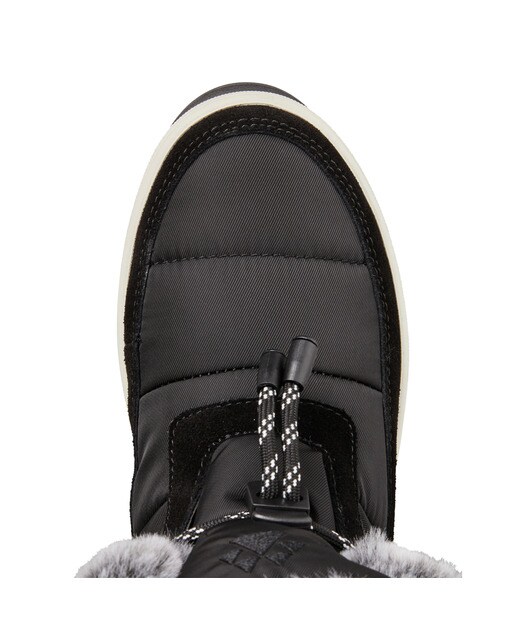 Botas de Après-ski Vibe Nylon-Suede Preto-3