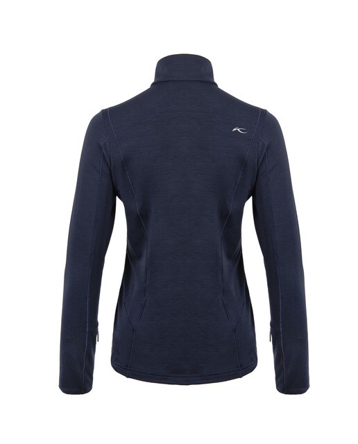 T-shirt Trace Half-Zip Azul-2