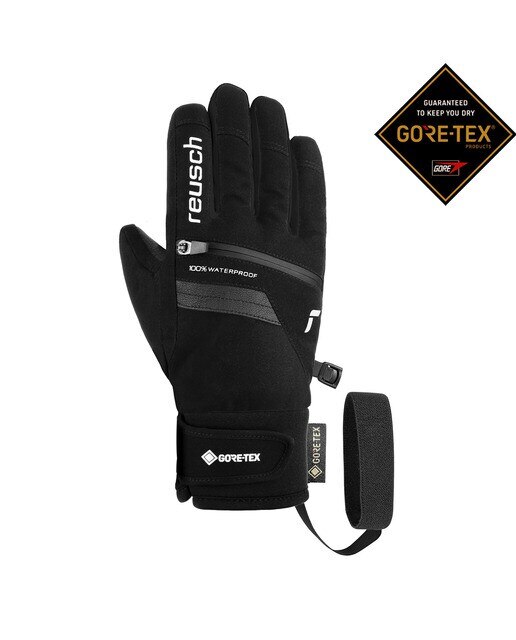 Luvas de Ski/Snowboard de Criança Travis Gore-Tex Preto-1