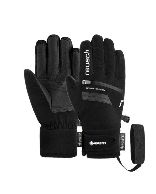 Luvas de Ski/Snowboard de Criança Travis Gore-Tex Preto-3