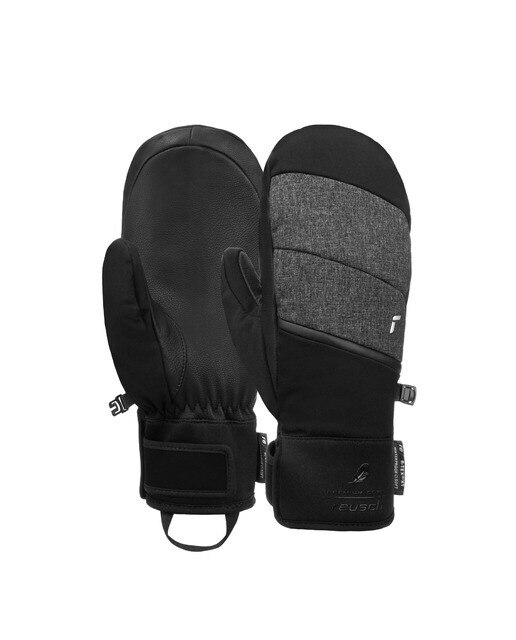 Luvas de Ski/Snowboard Unissexo Febe R-TEX® XT Mitten Preto / Cinzento-3