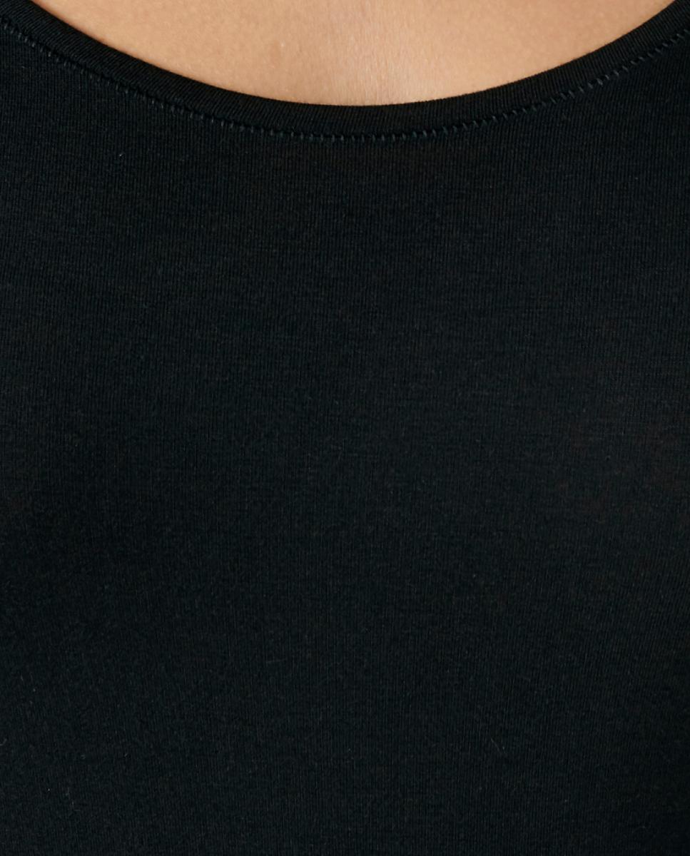 Camisola Interior Térmica de Manga Comprida Thermolactyl Sensitive Invisível Preto-4