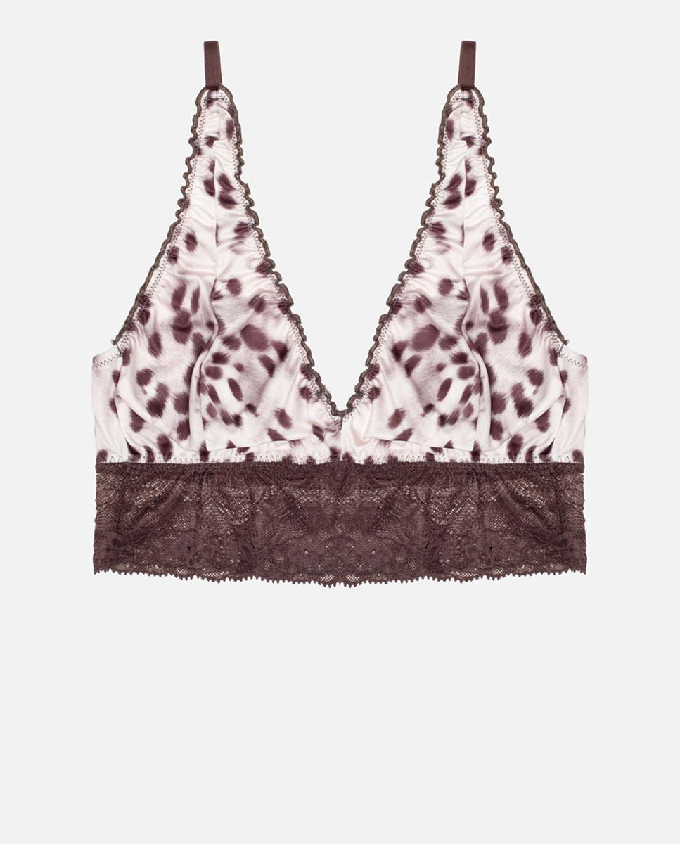 Top com Animal Print Castanho-3