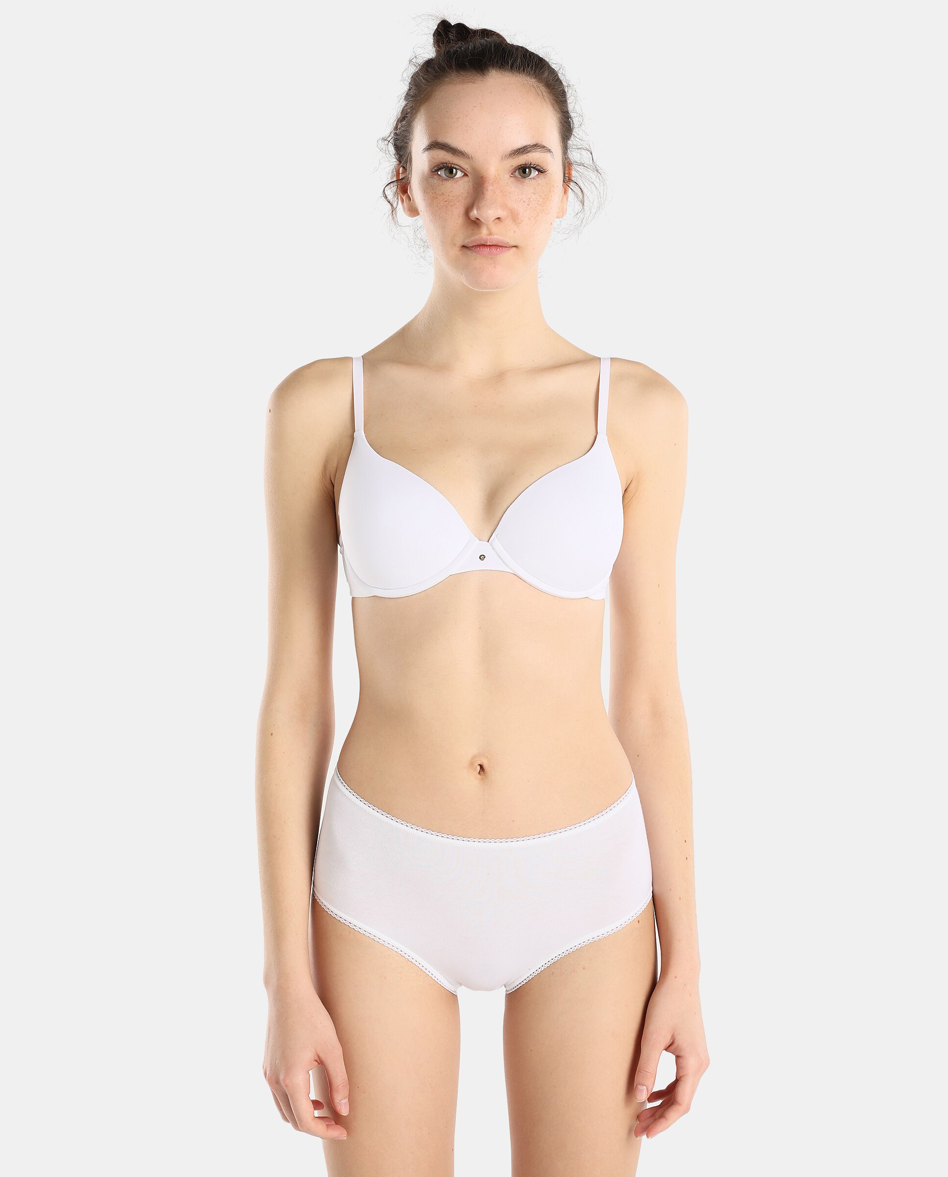 Cueca clássica Pecado Original de algodão Branco-3