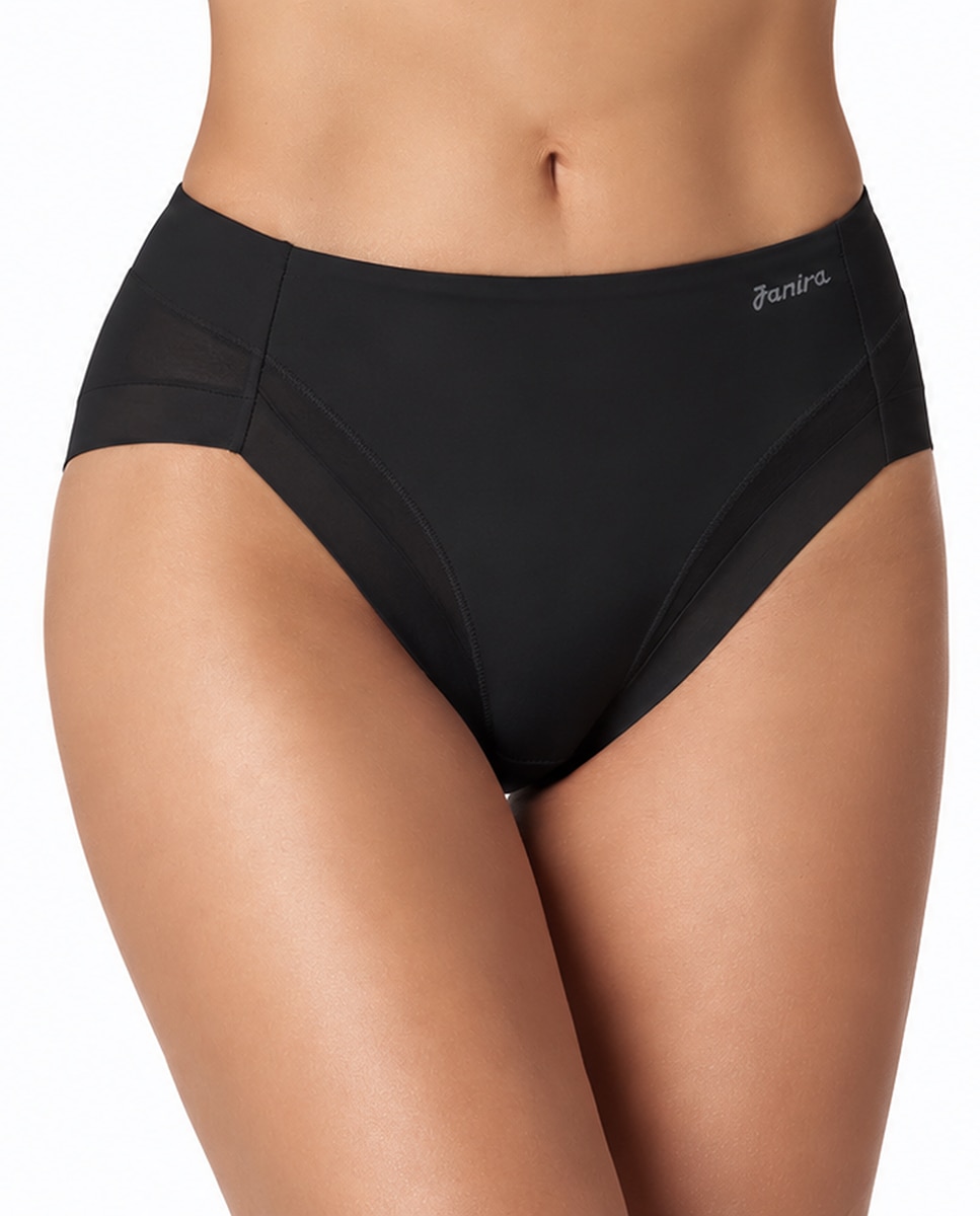 Braga Shapewear Cotton Band lisa - Janira - Negro Negro-1