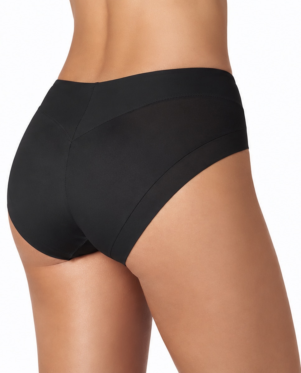 Braga Shapewear Cotton Band lisa - Janira - Negro Negro-2