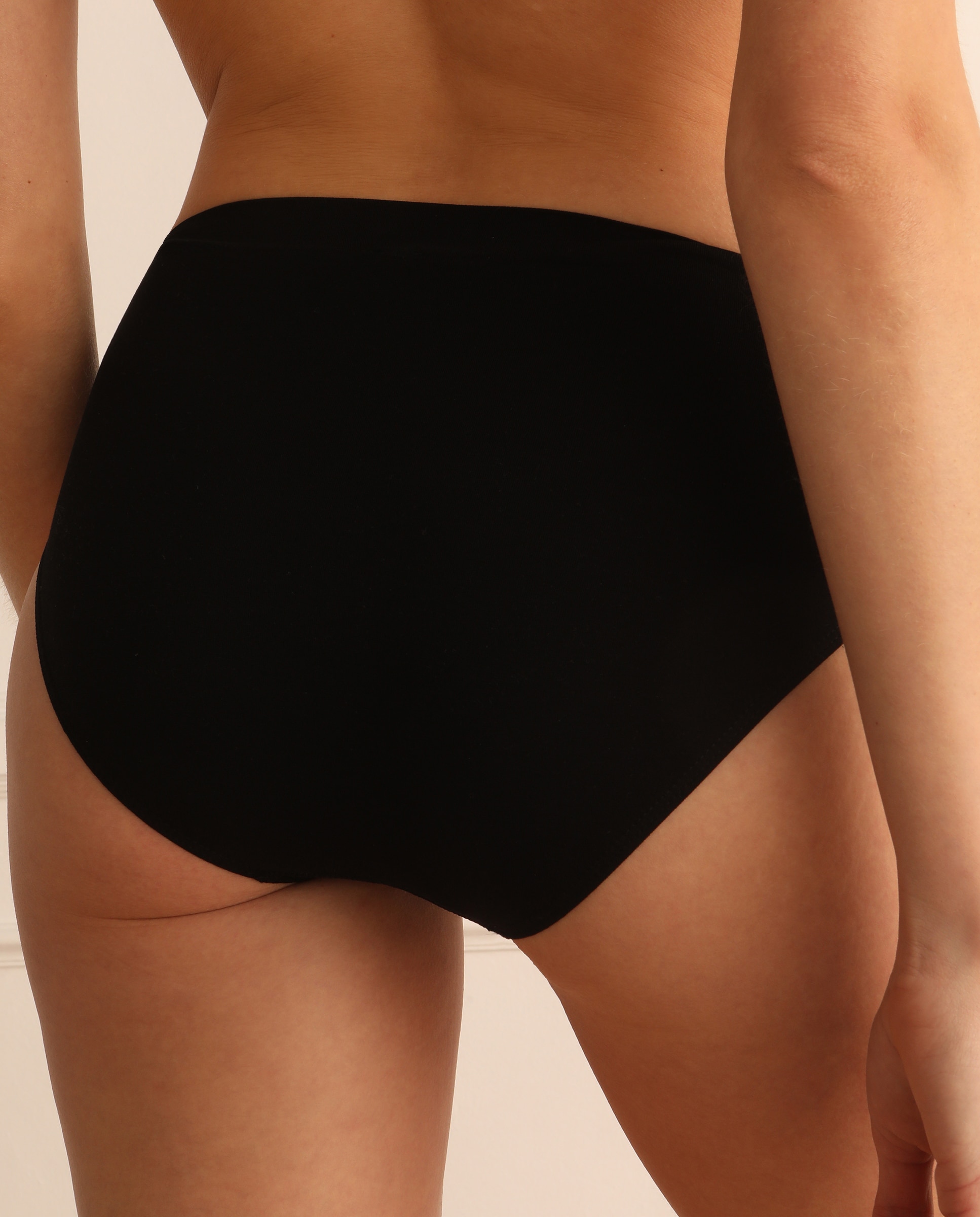 Braga Seamless de algodón - Pecado Original - Negro Negro-2