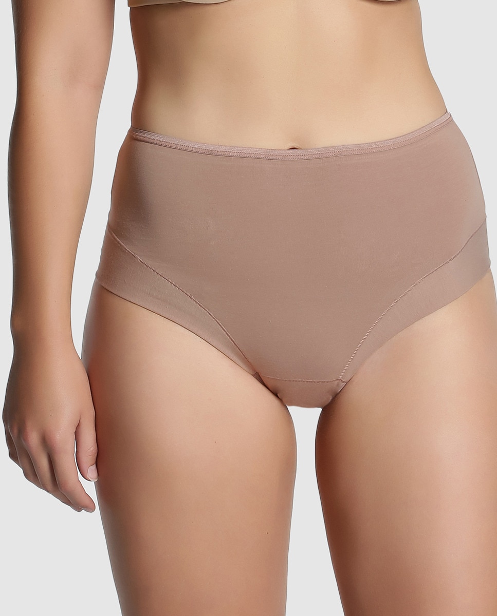 Cuecas muito elásticas e confortáveis de mulher Janira Mel-1