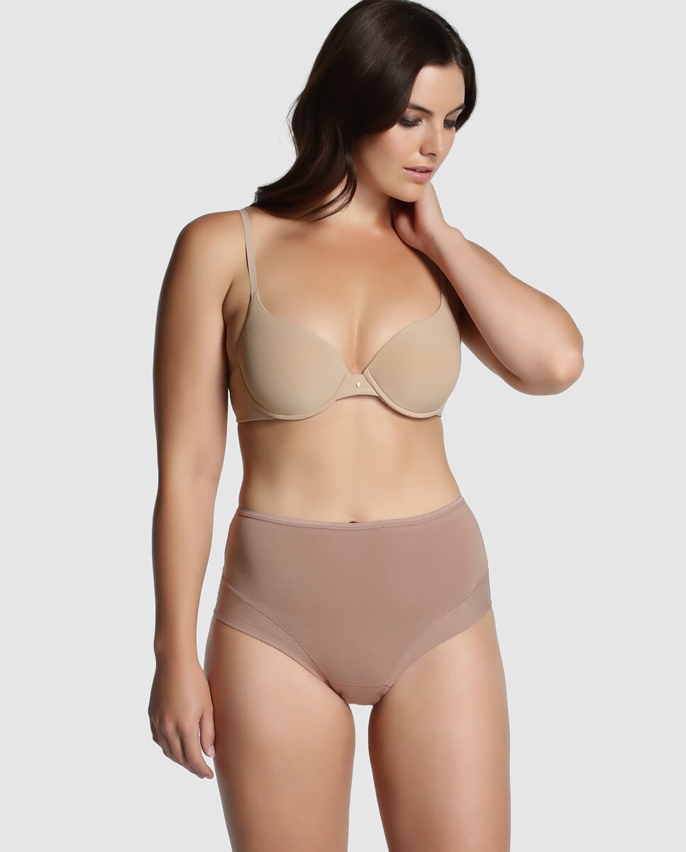 Cuecas muito elásticas e confortáveis de mulher Janira Mel-3