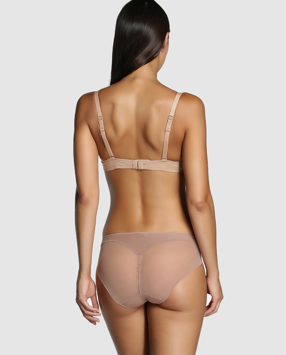 Braga invisible, mark-free de mujer Janira - Beige Beige-2