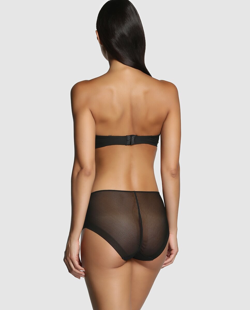 Braga invisible, mark-free de mujer Janira - Negro Negro-2
