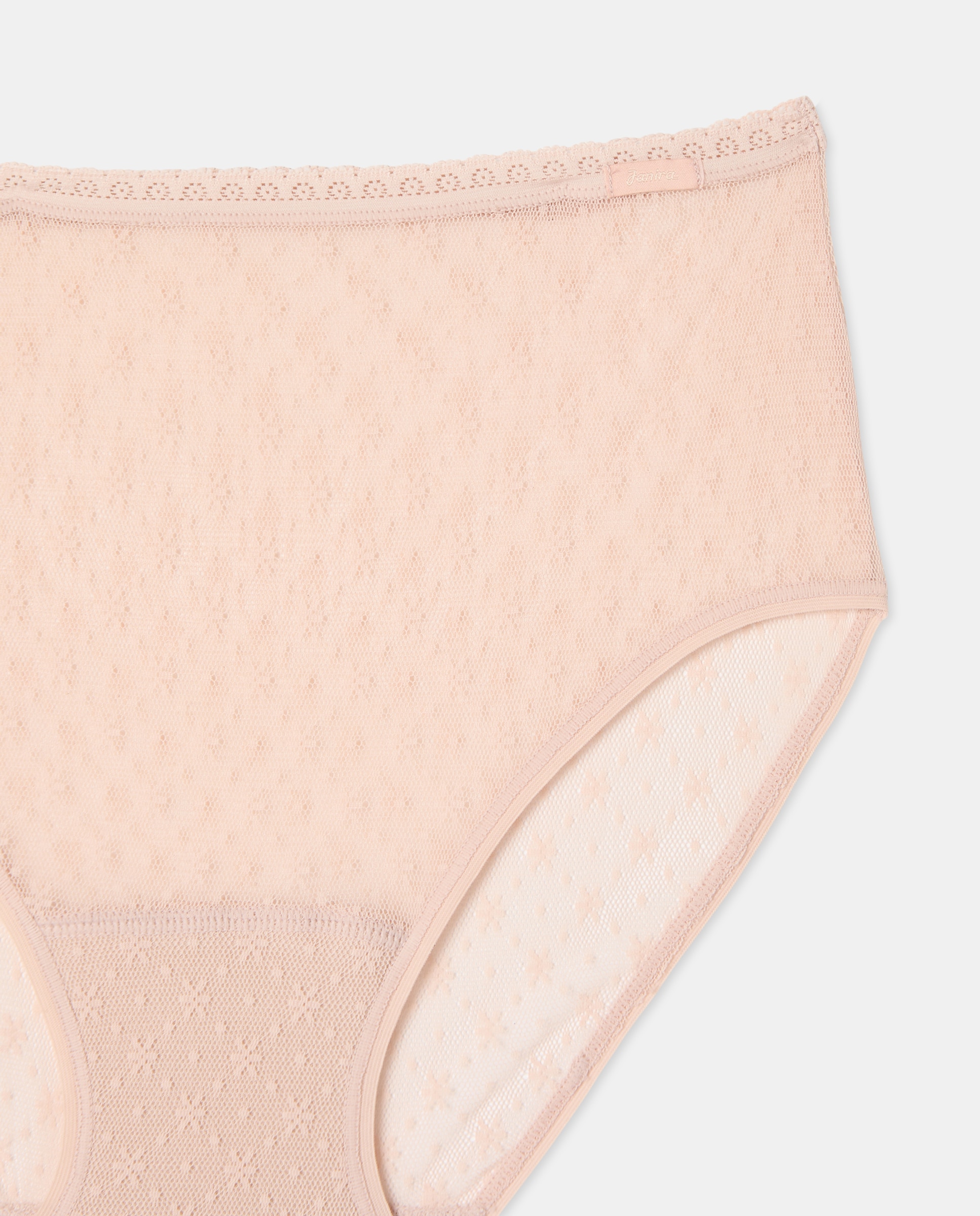 Cueca Clássica com Renda Natural-2