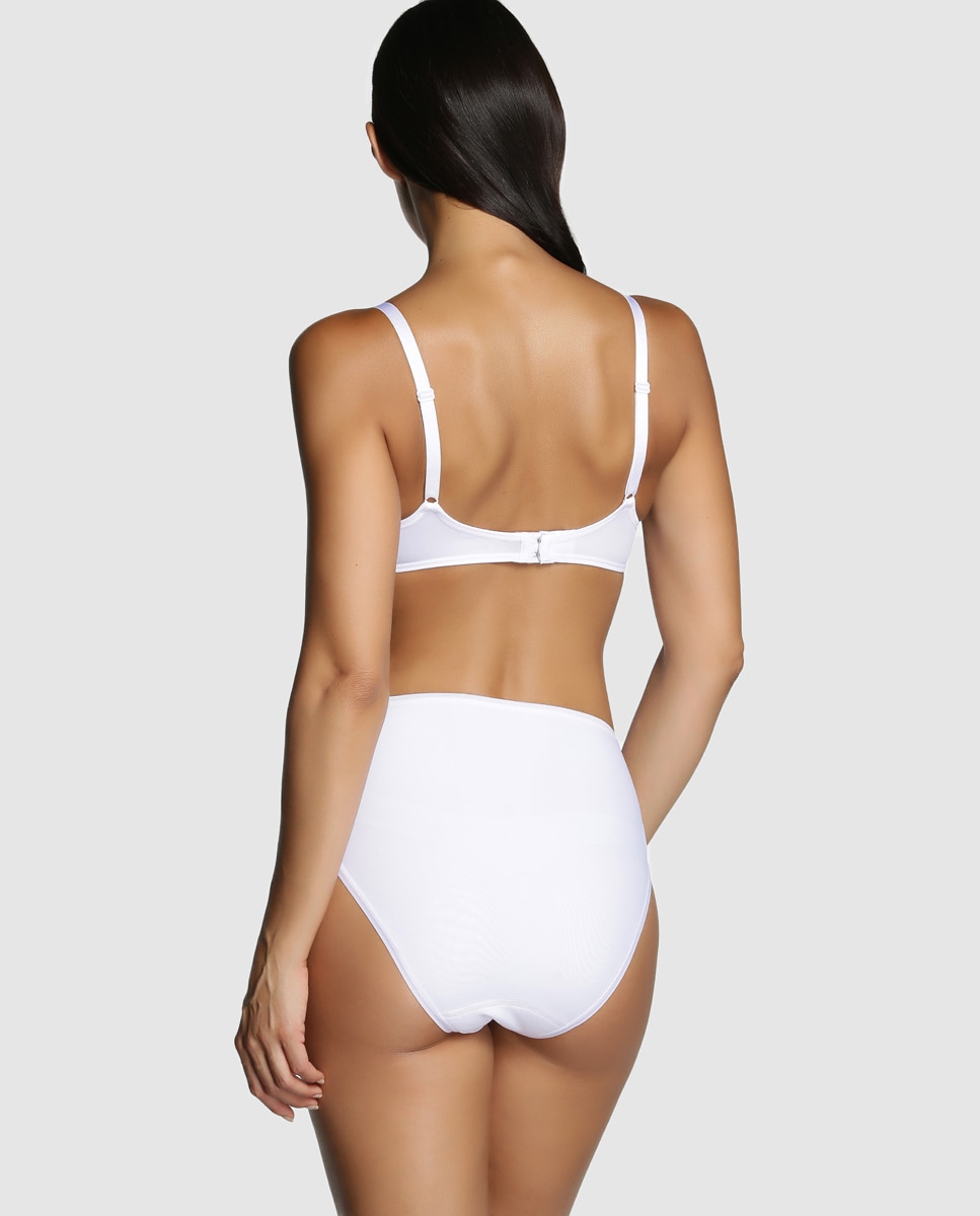 Braga con encaje floral de mujer Janira - Perla Perla-2