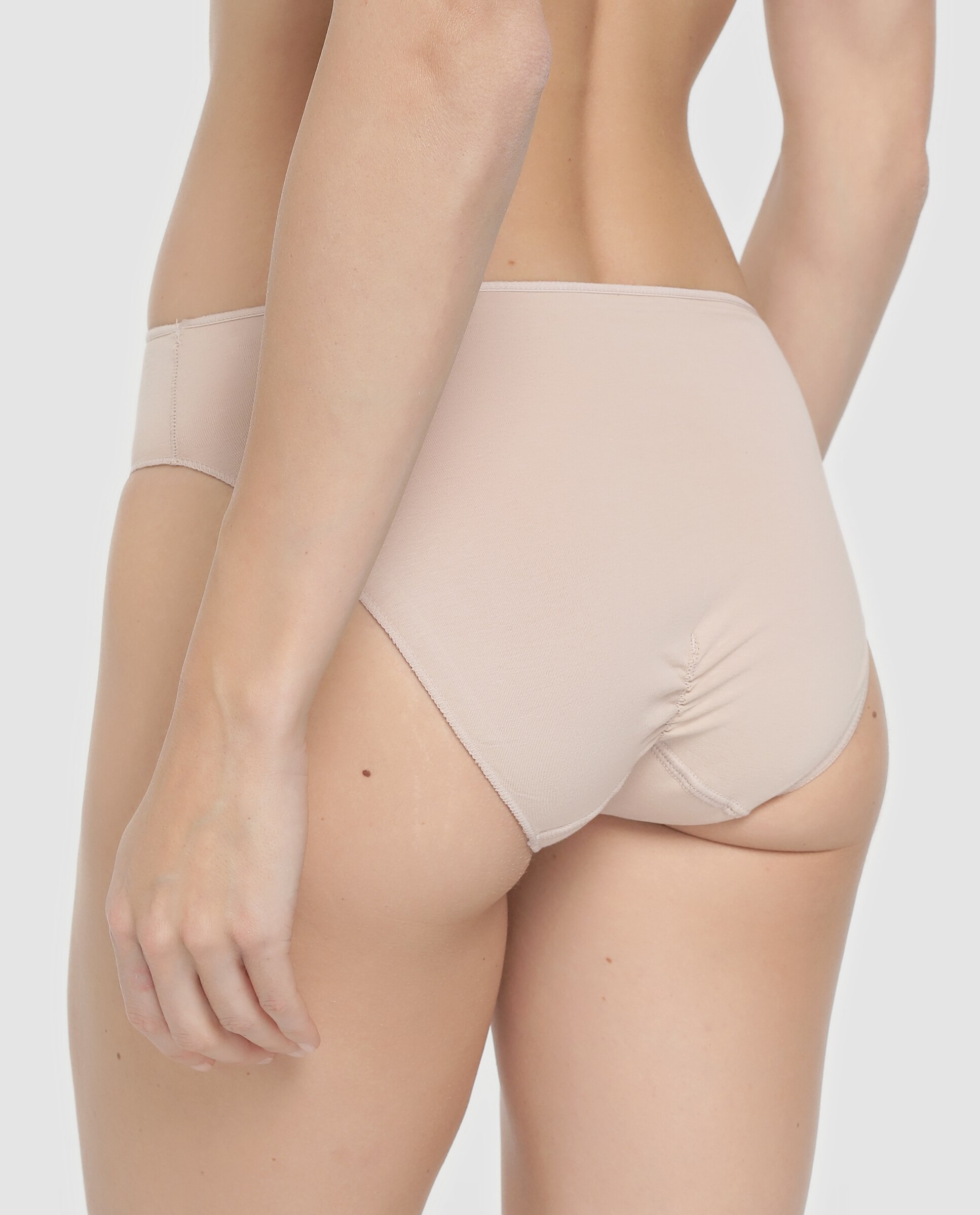 Braga de algodón con máximo confort de mujer Janira - Beige Beige-2