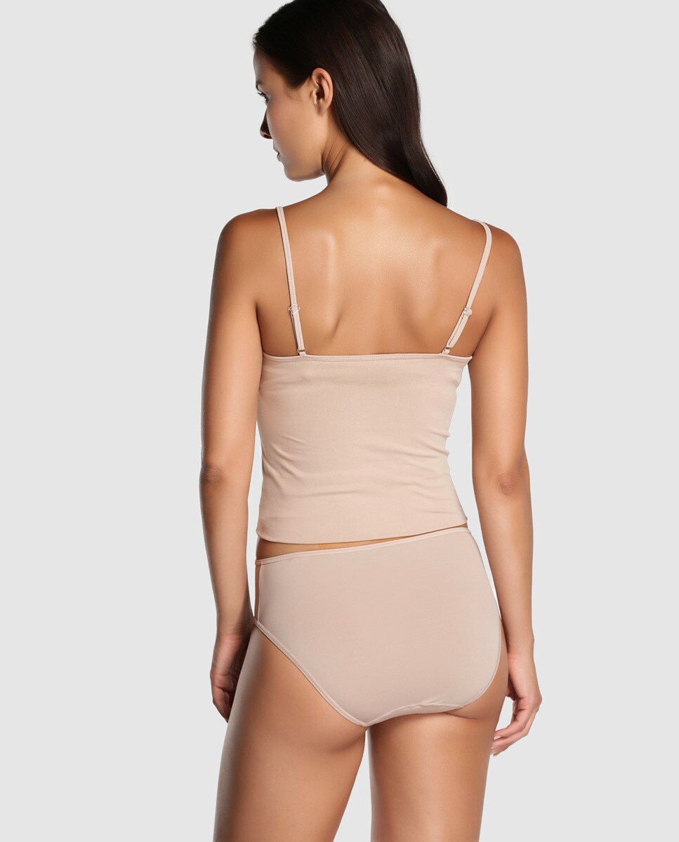 Cueca de Microfibra/Licra Mel-2