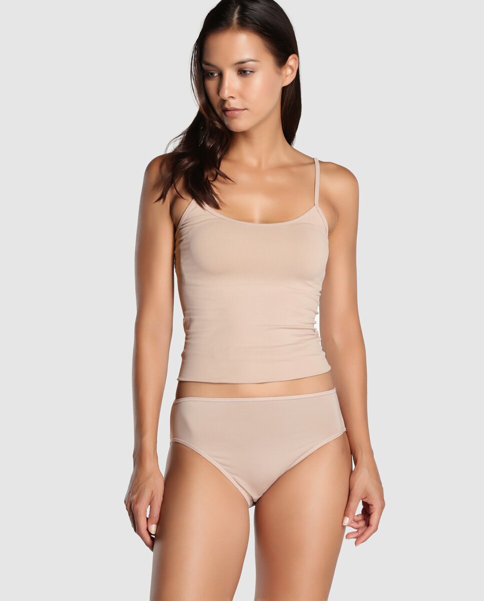 Cueca de Microfibra/Licra Mel-3