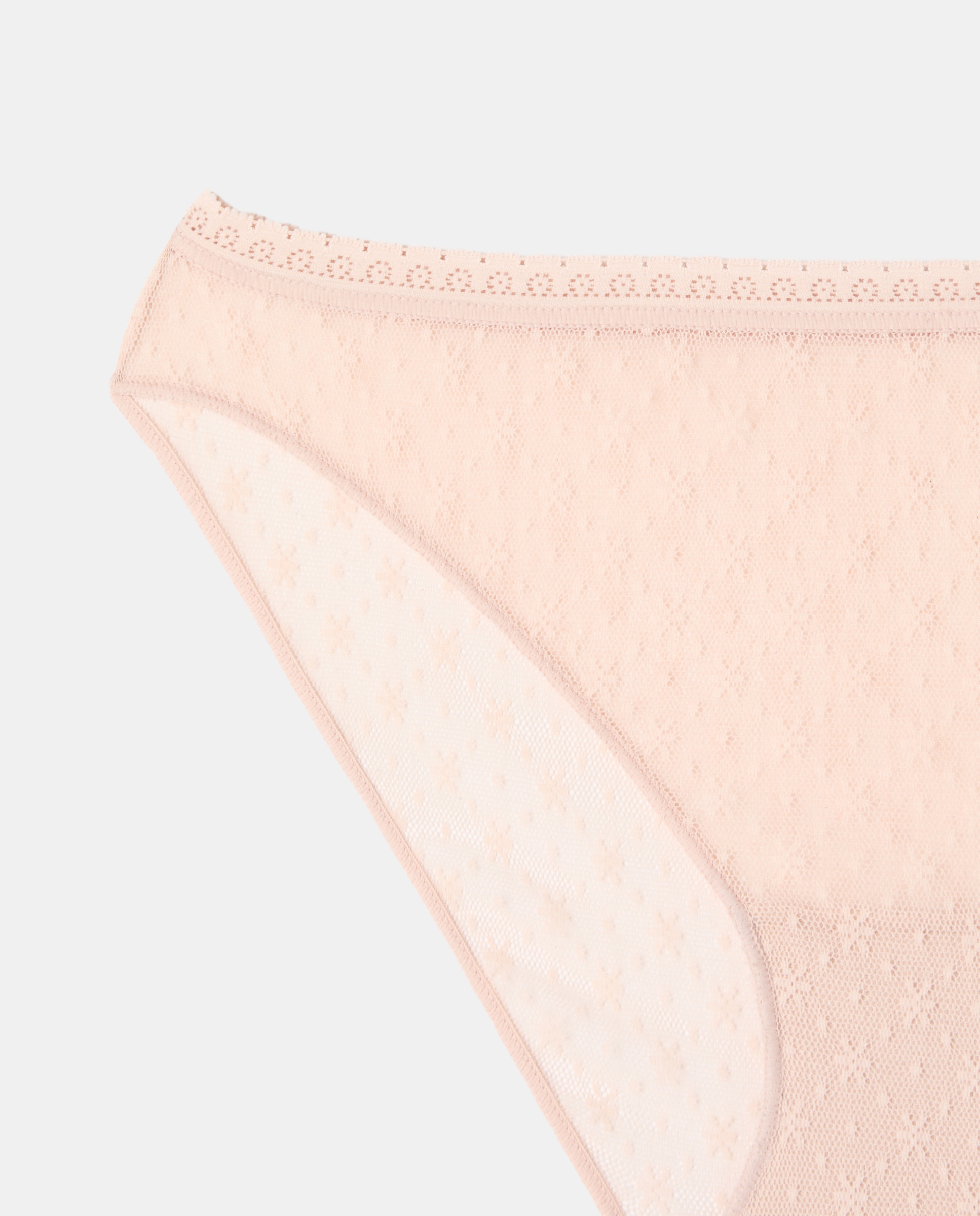 Cueca Clássica com Renda Natural-2