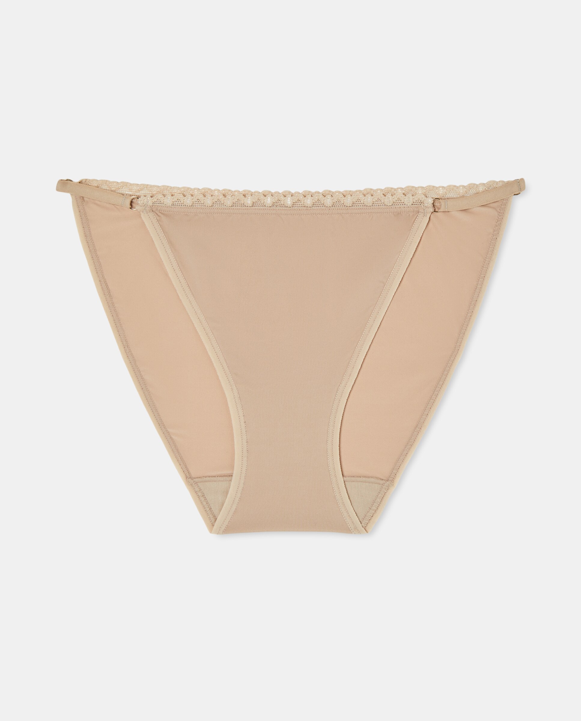 Cueca com Renda Bege-3
