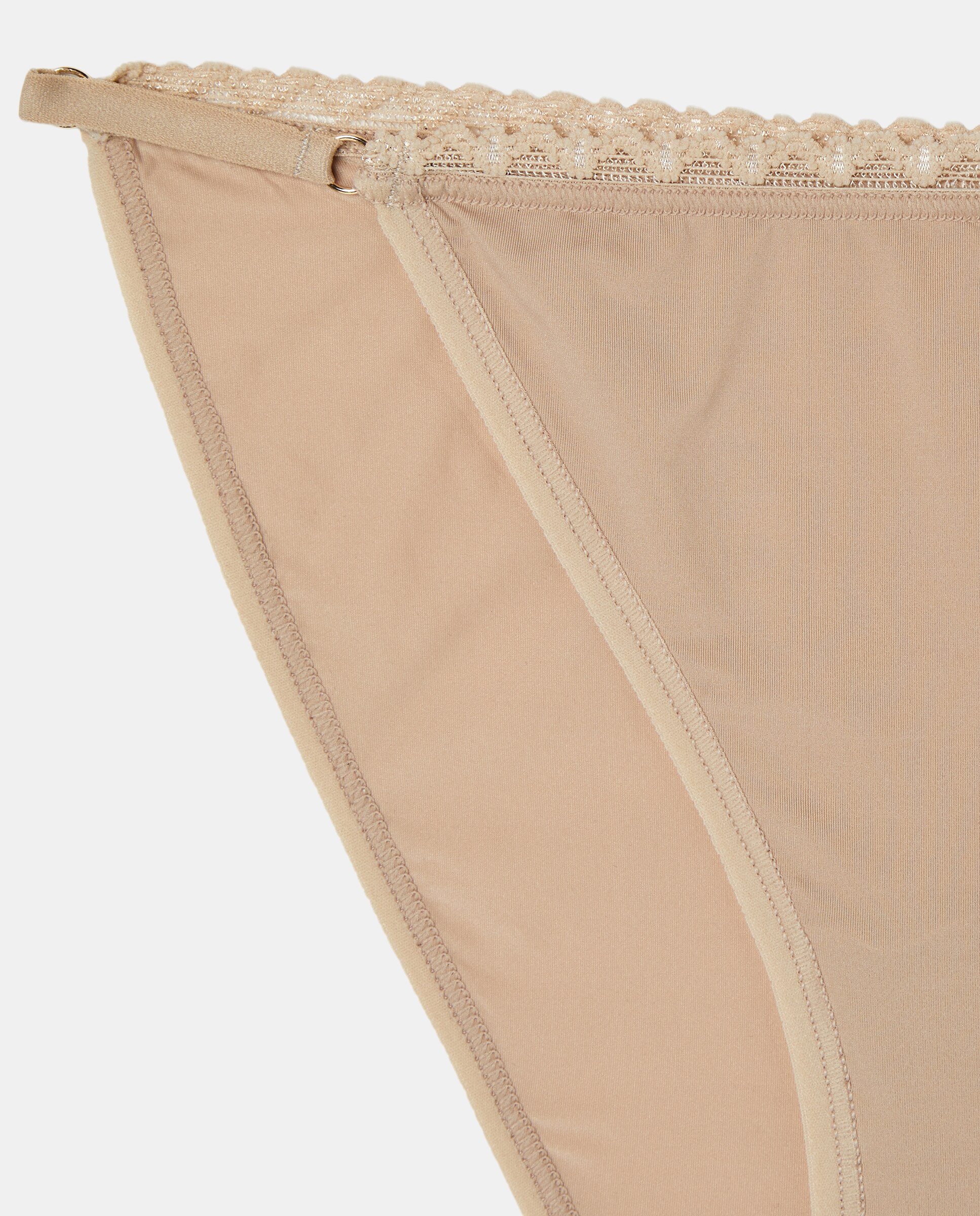 Cueca com Renda Bege-4