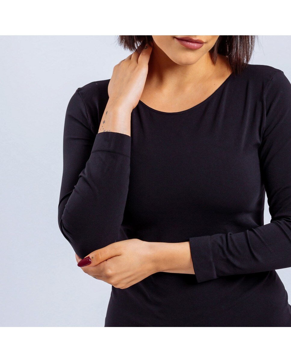 Camisola Soft Térmica Collady Preto-3