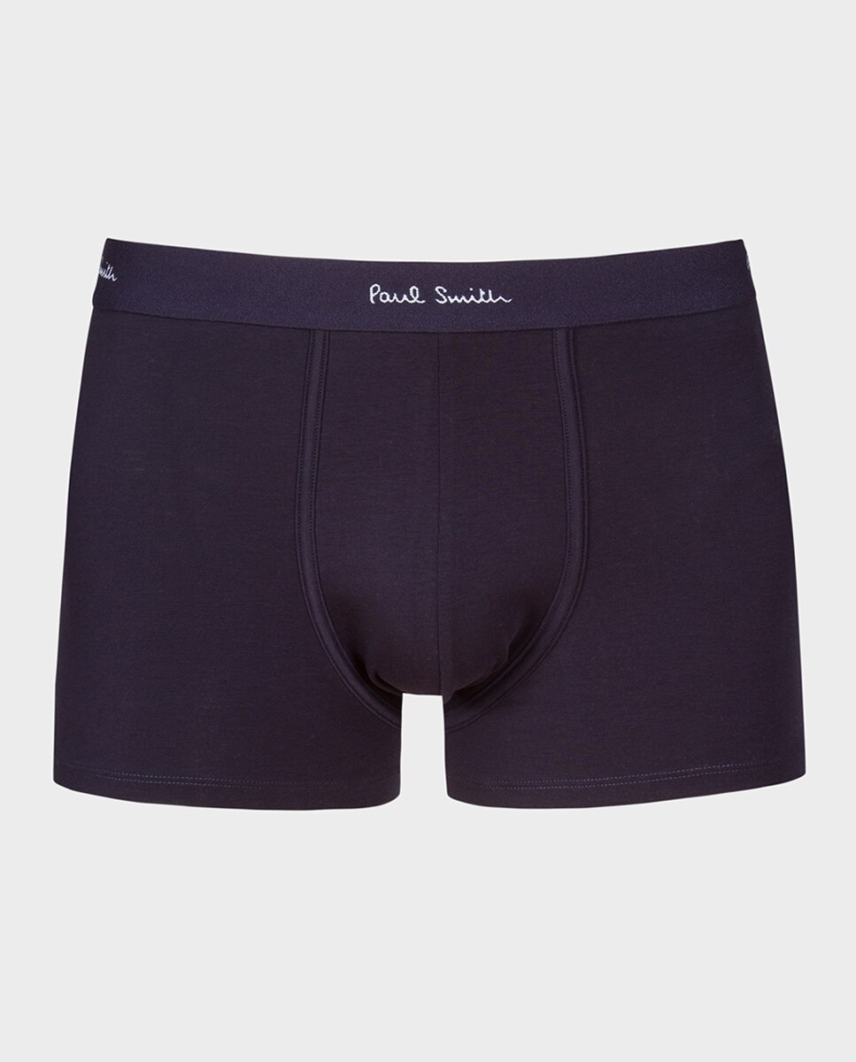 Pack de três boxers de malha de homem Azul-marinho-3