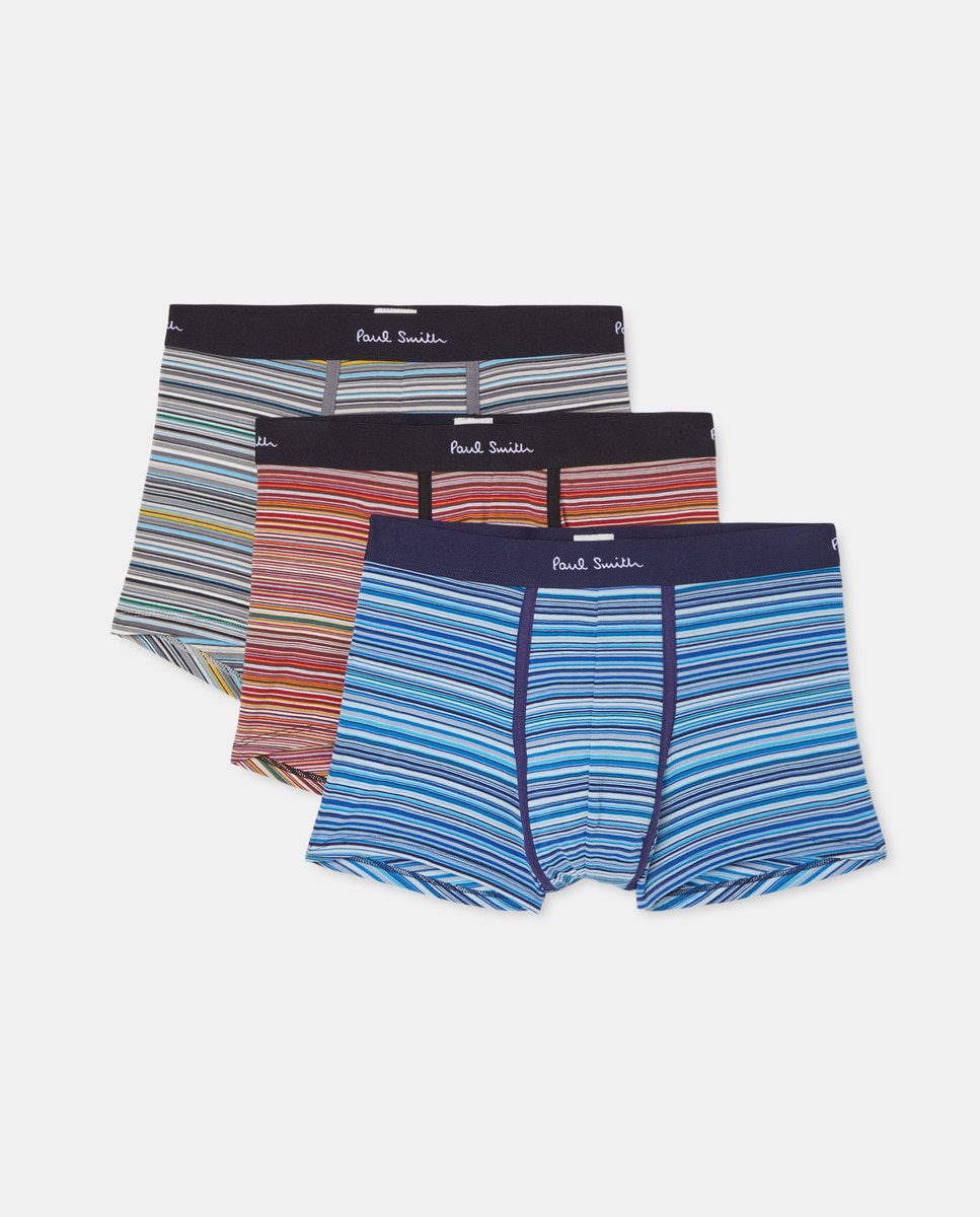 Imagem 0 de Embalagem de 3 Boxers com Logótipo às Riscas