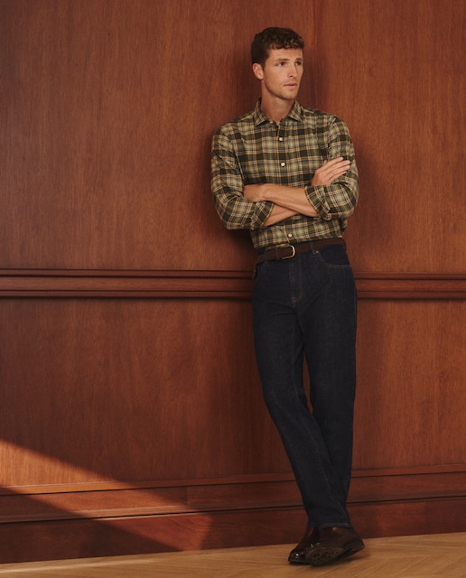 Imagen 0 de Pantalón vaquero de hombre regular stretch.