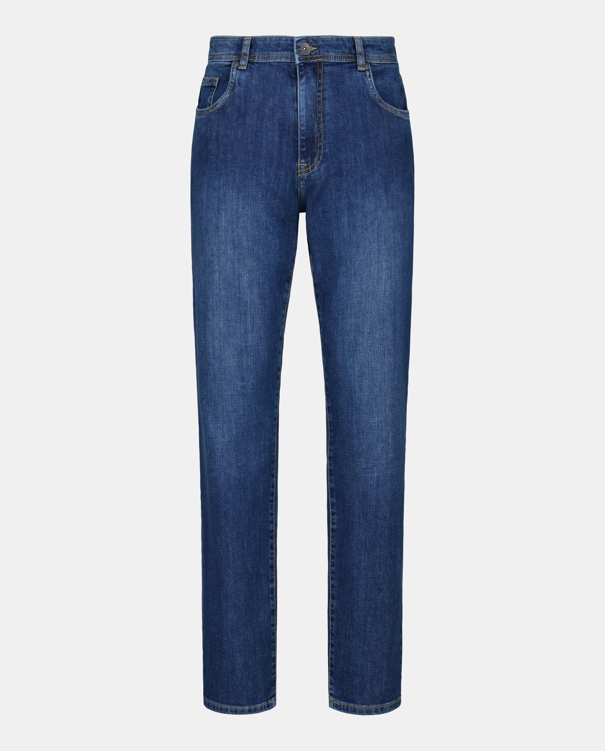 Jeans Straight Stretch Azul-índigo-4