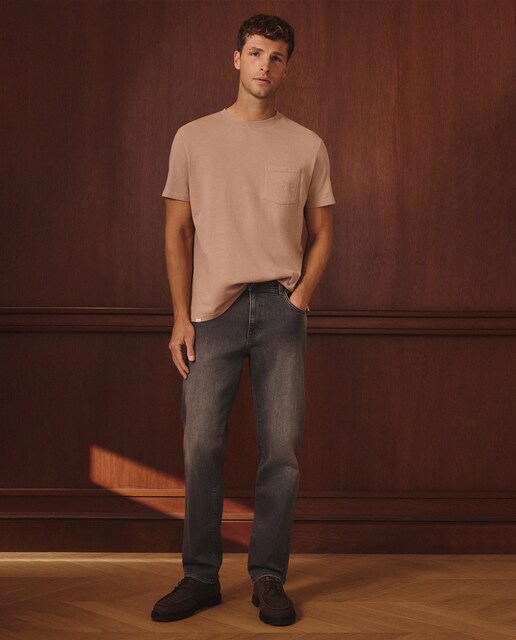 Imagen 0 de Pantalón vaquero de hombre regular stretch.