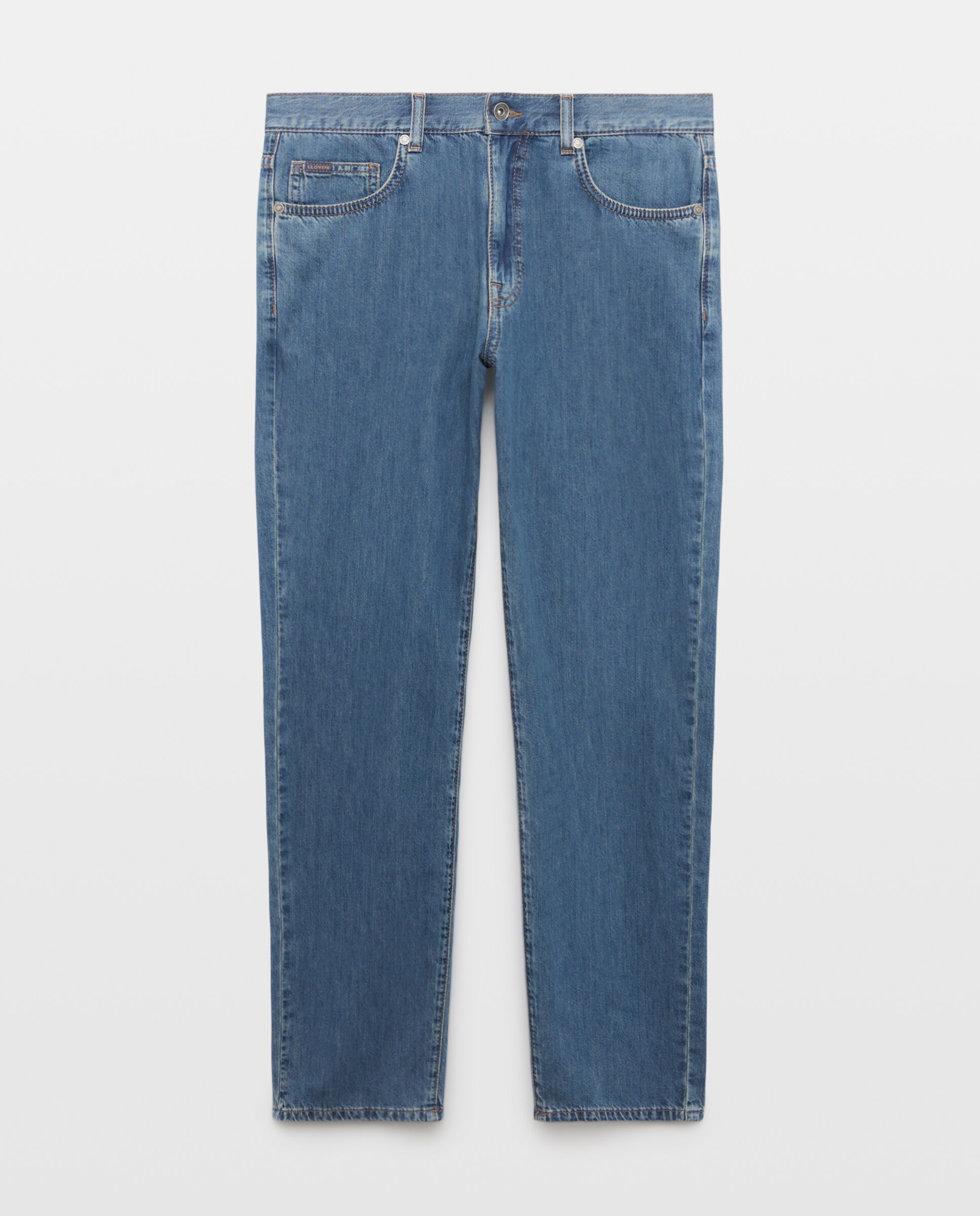 Jeans Regular Fit Azul-índigo-4