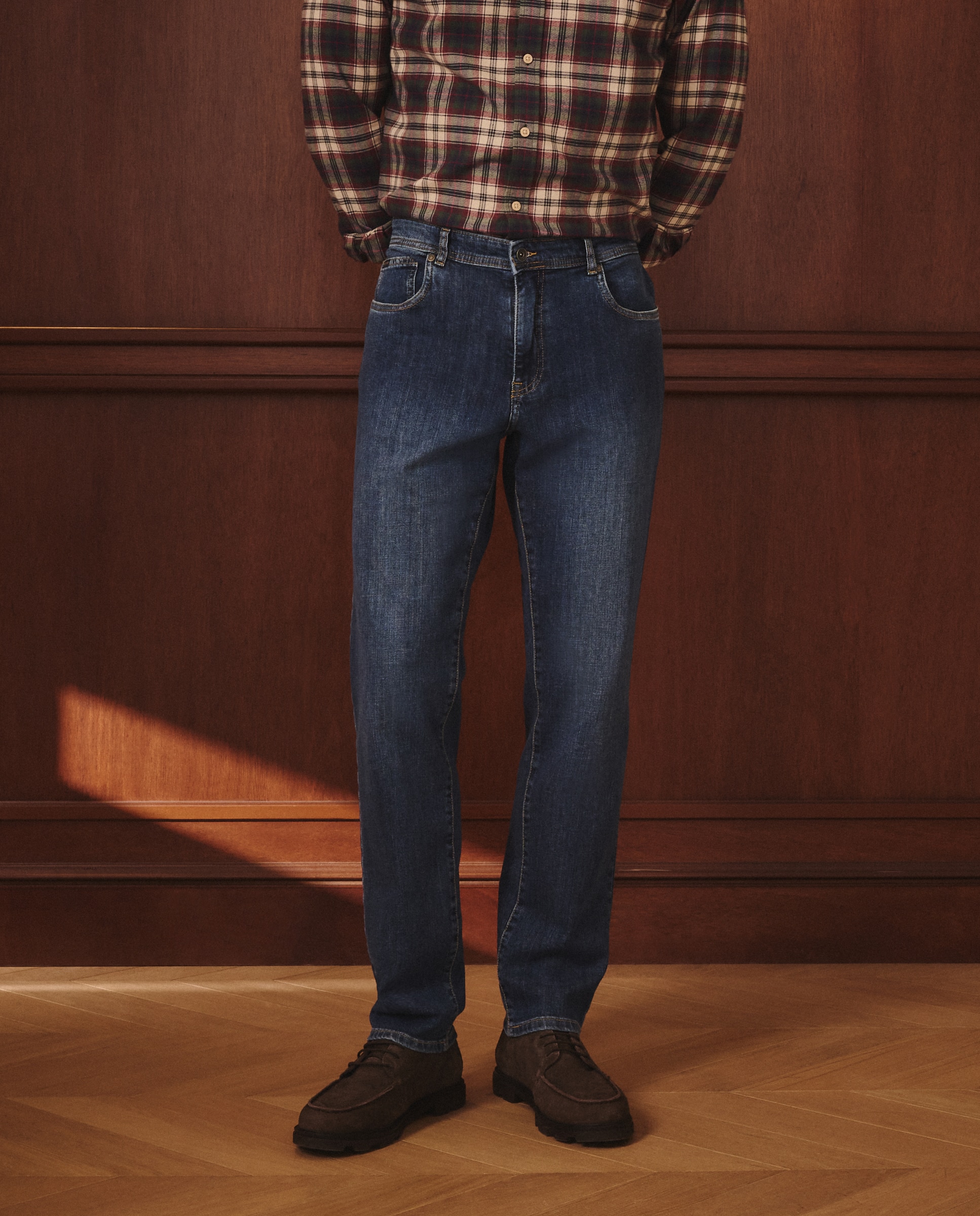 Jeans Straight Stretch Azul-claro-2