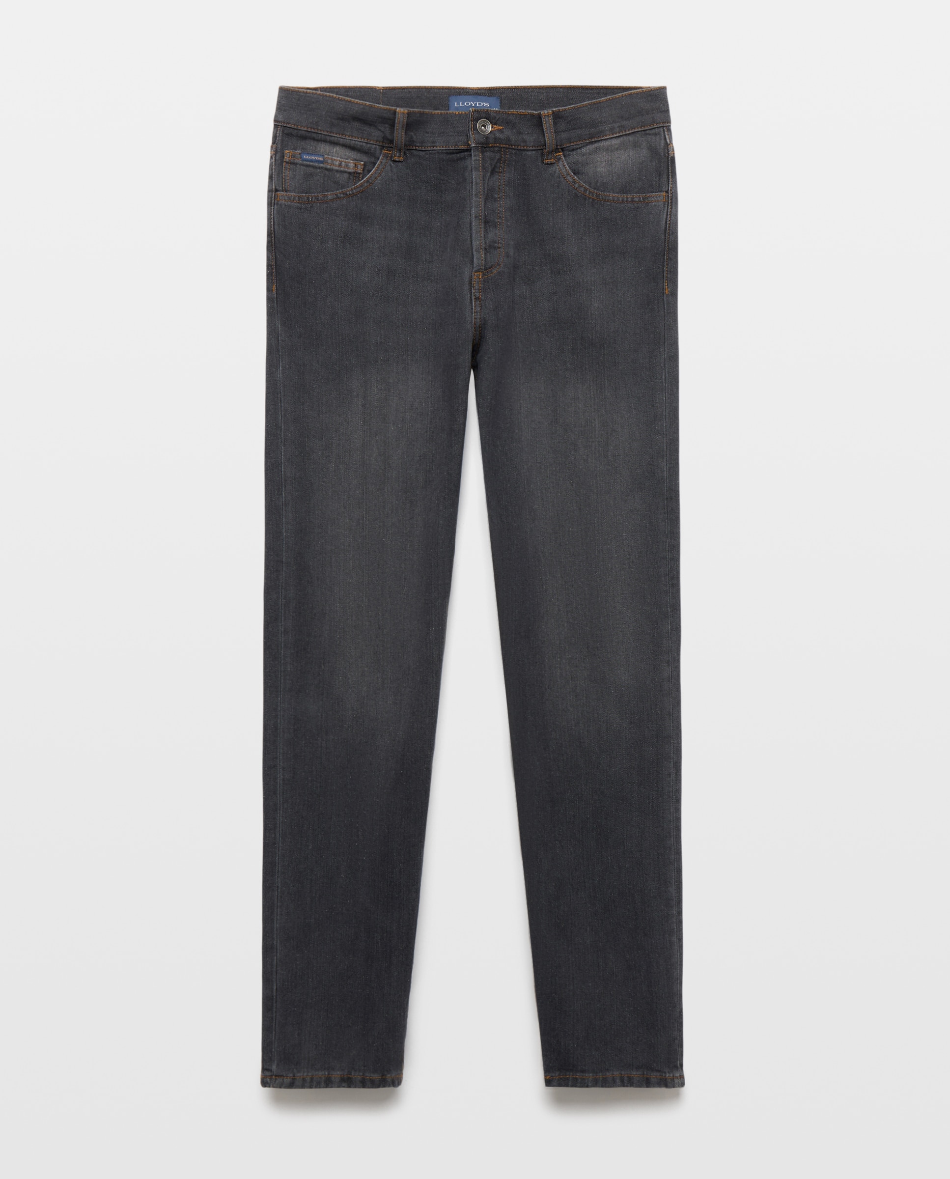 Pantalón vaquero de hombre regular. - Lloyd's - Gris oscuro Gris oscuro-4