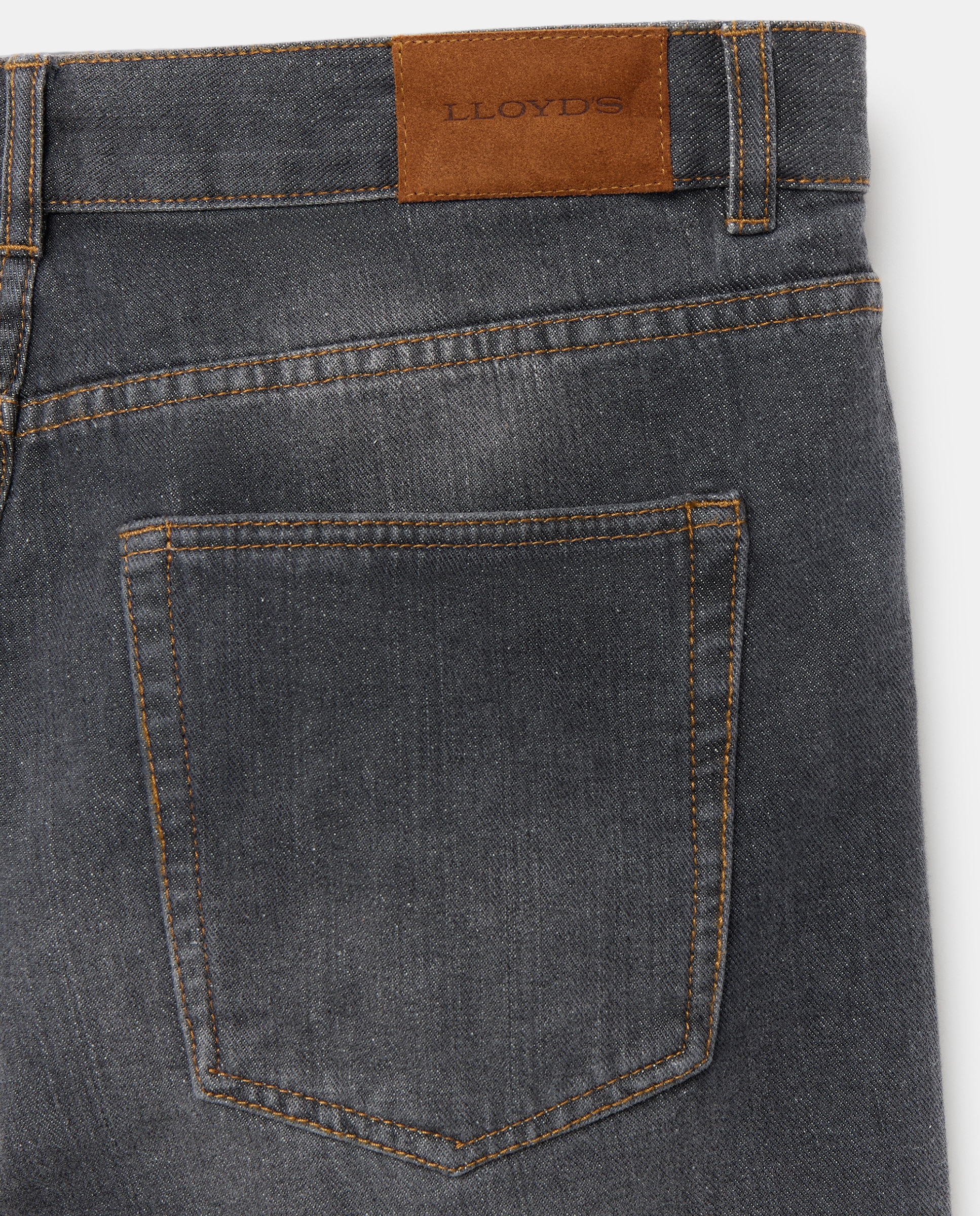 Pantalón vaquero de hombre regular. - Lloyd's - Gris oscuro Gris oscuro-5