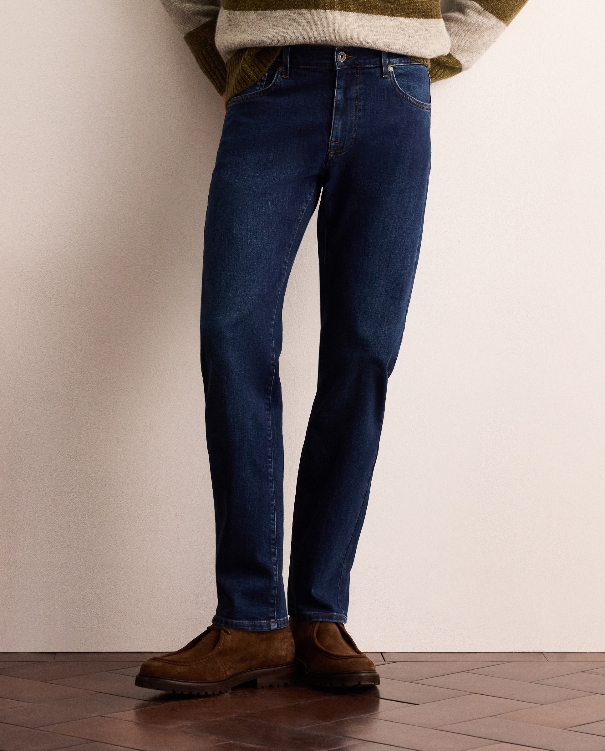 Pantalón vaquero regular fit de algodón stretch hombre - Lloyd's - Azul Azul-2