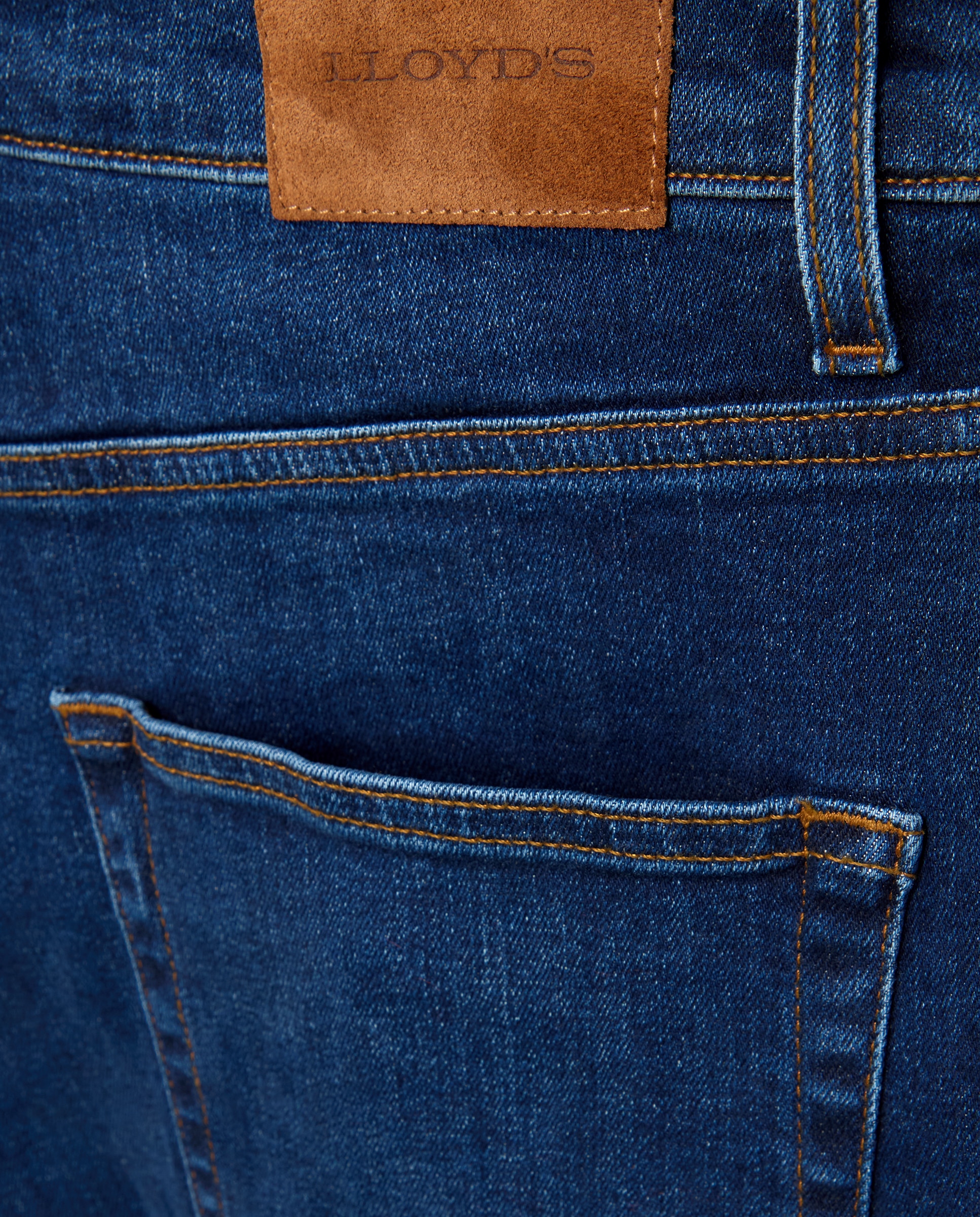 Jeans Straight Stretch. Azul-2