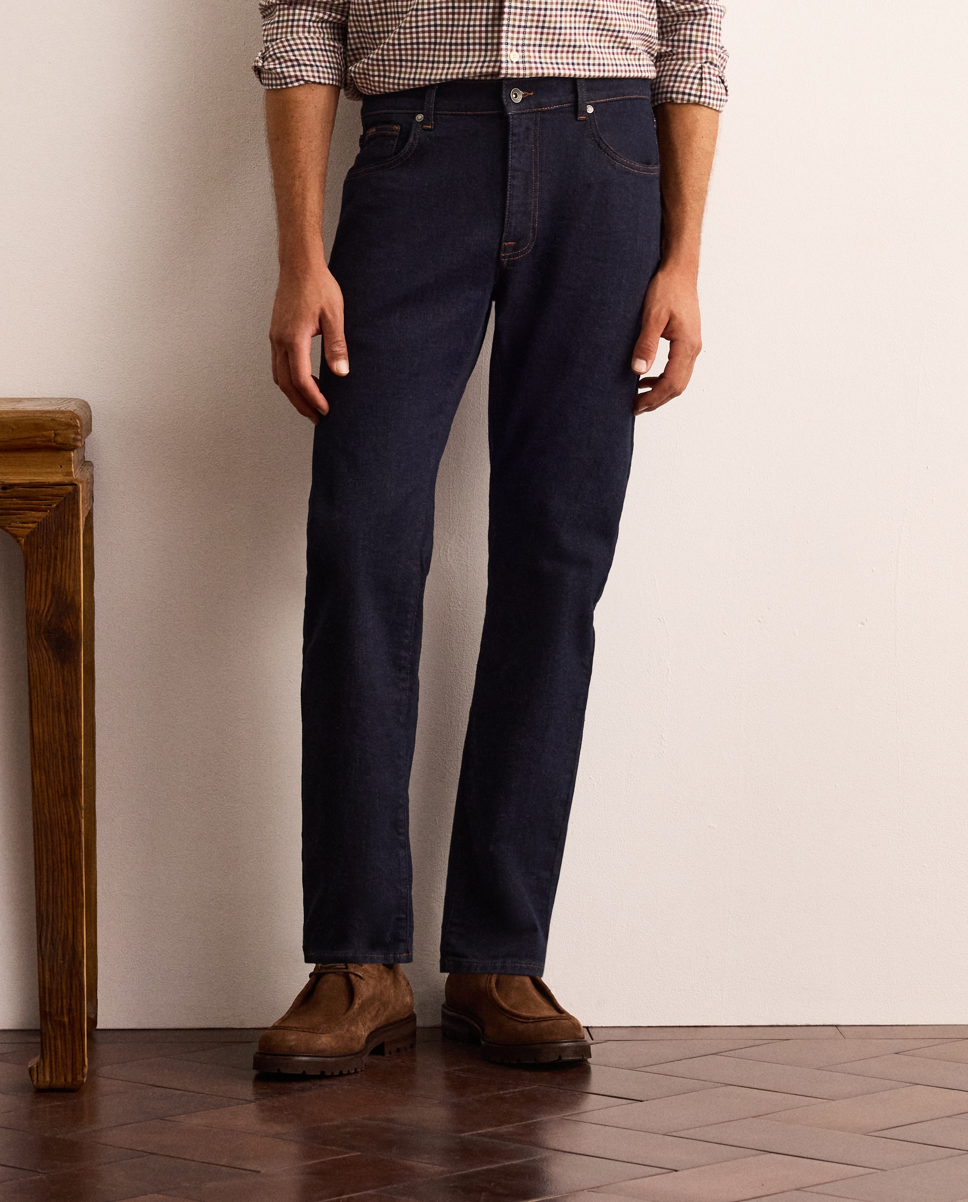 Pantalón vaquero regular fit de algodón stretch hombre - Lloyd's - Azul Azul-2