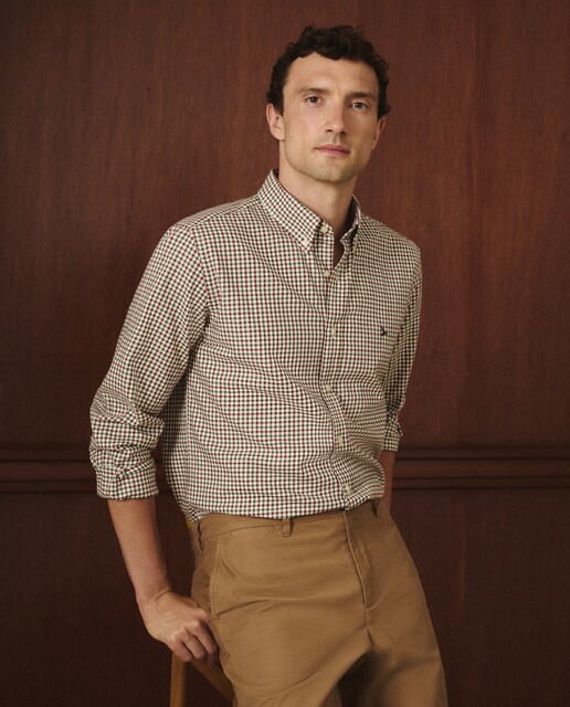 Imagem 0 de Camisa de Sarja aos Quadrados