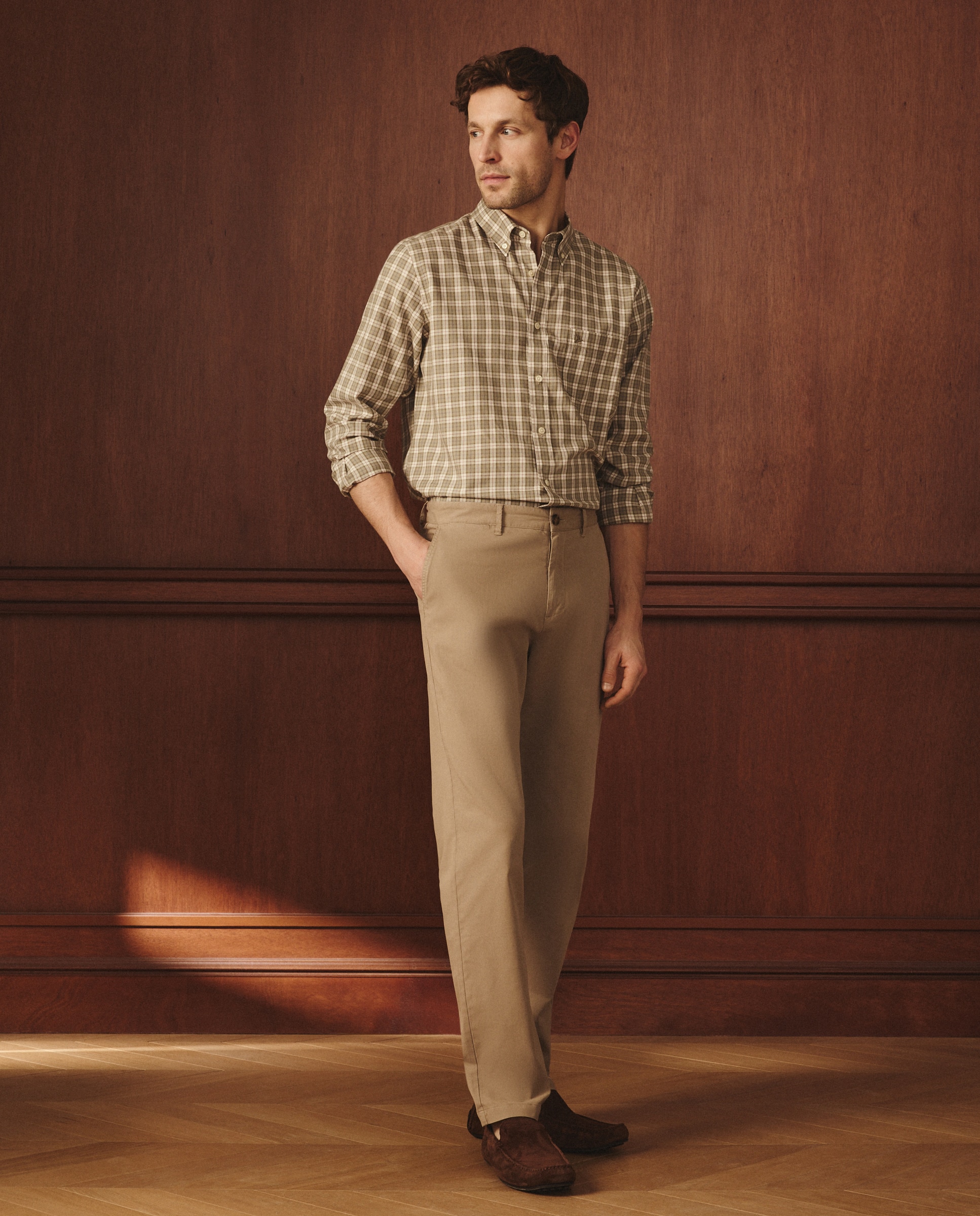 Camisa de Sarja Classic Fit Multicolor-2