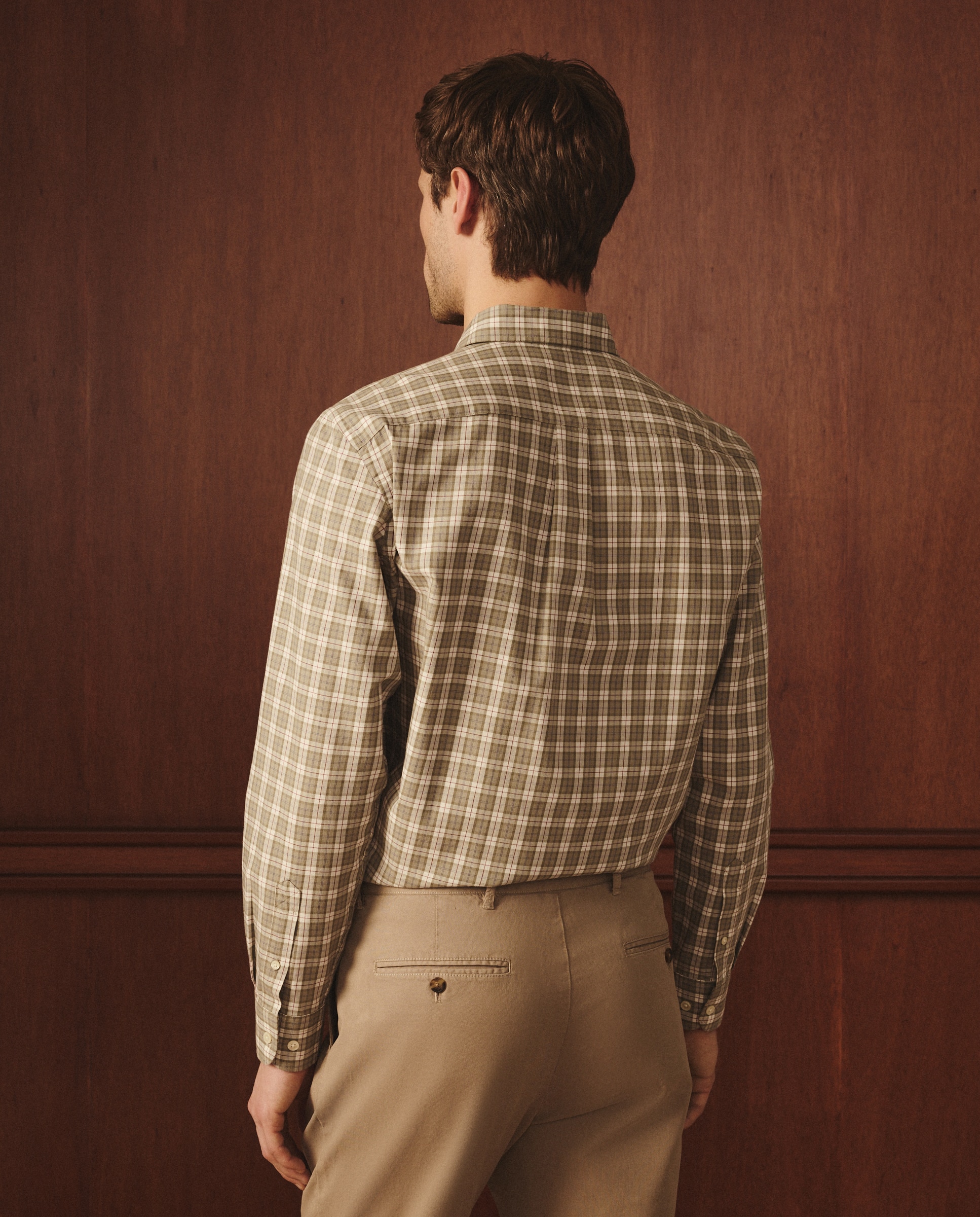 Camisa de Sarja Classic Fit Multicolor-3