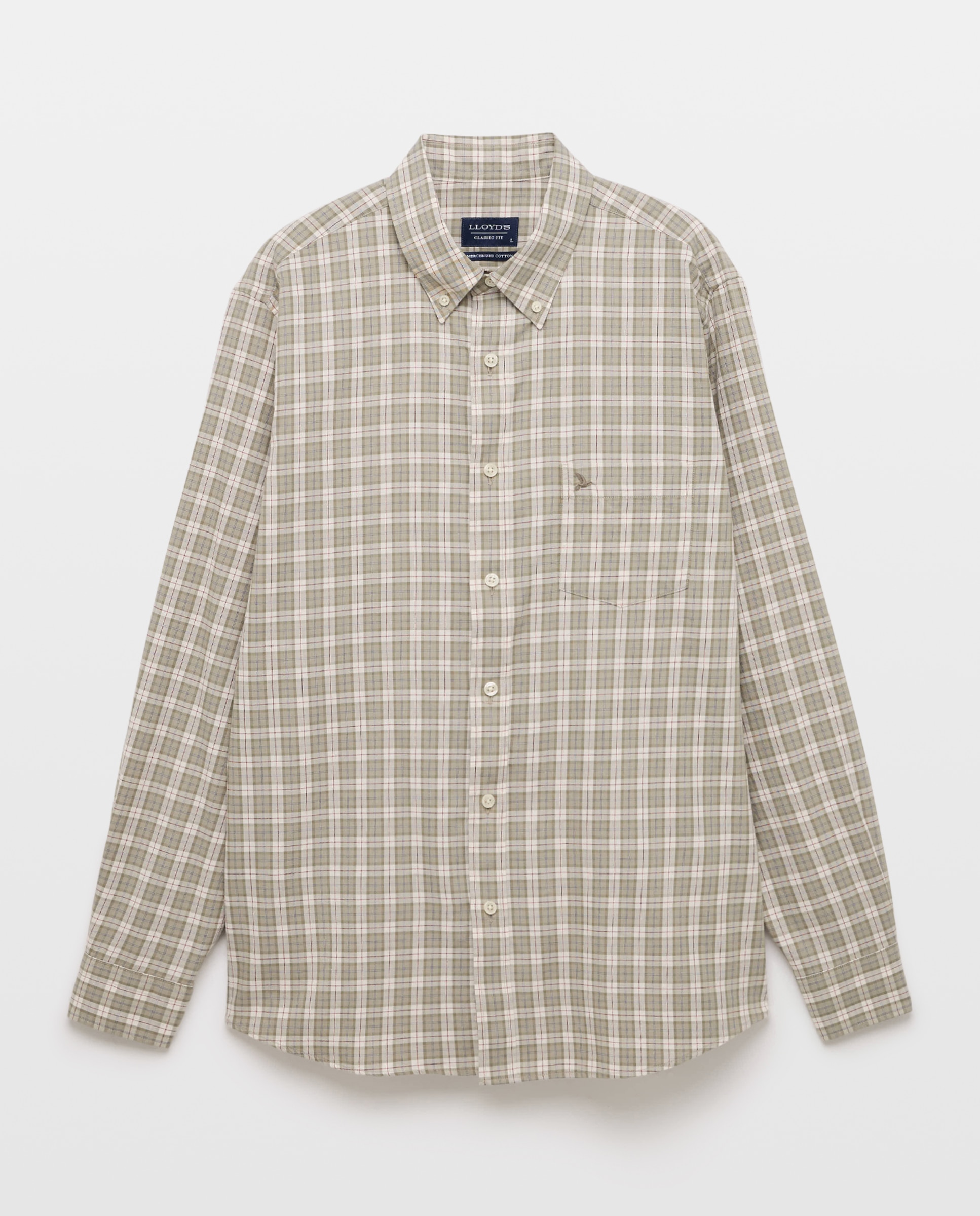 Camisa de Sarja Classic Fit Multicolor-4