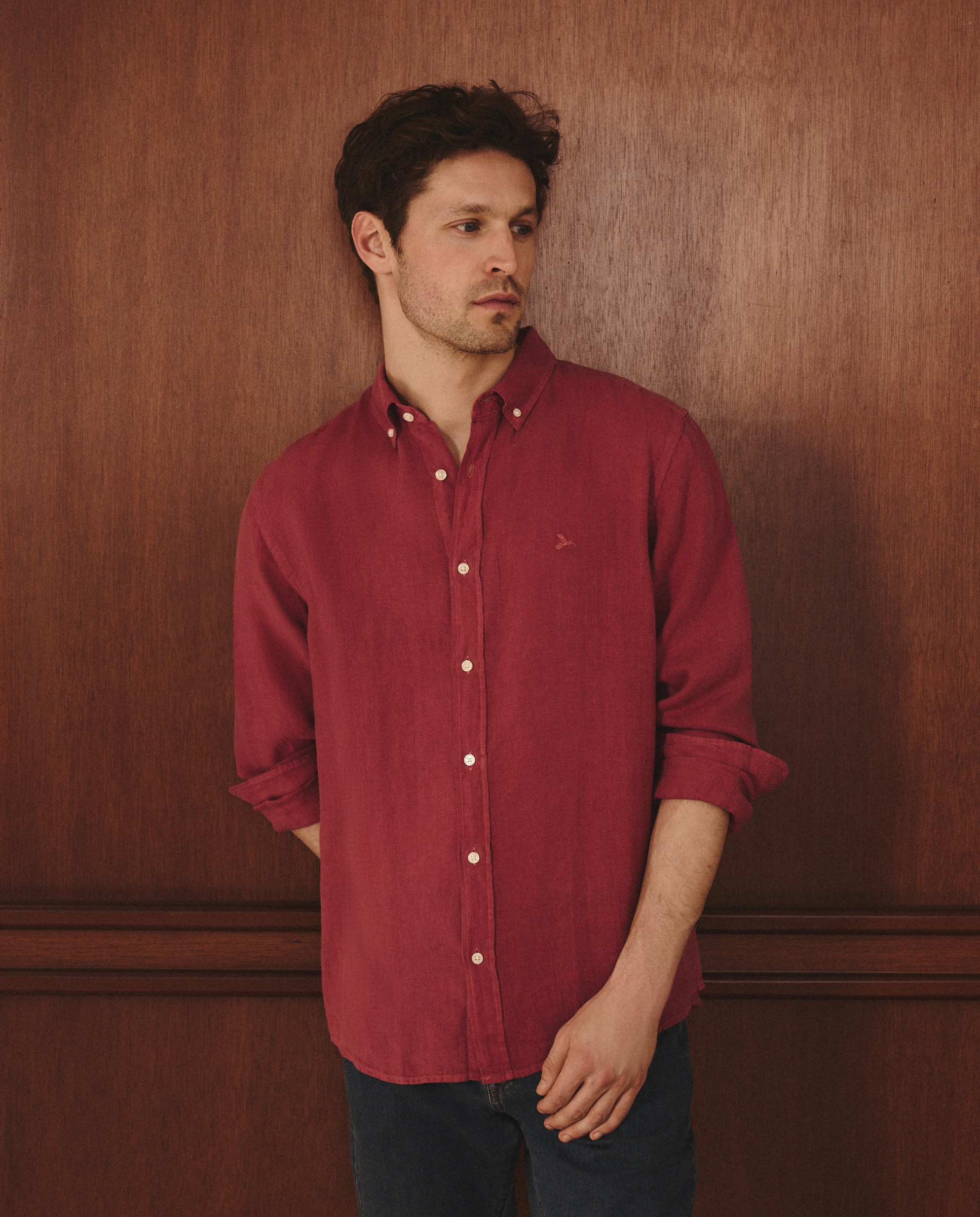 Imagem 0 de Camisa Classic Fit de Linho