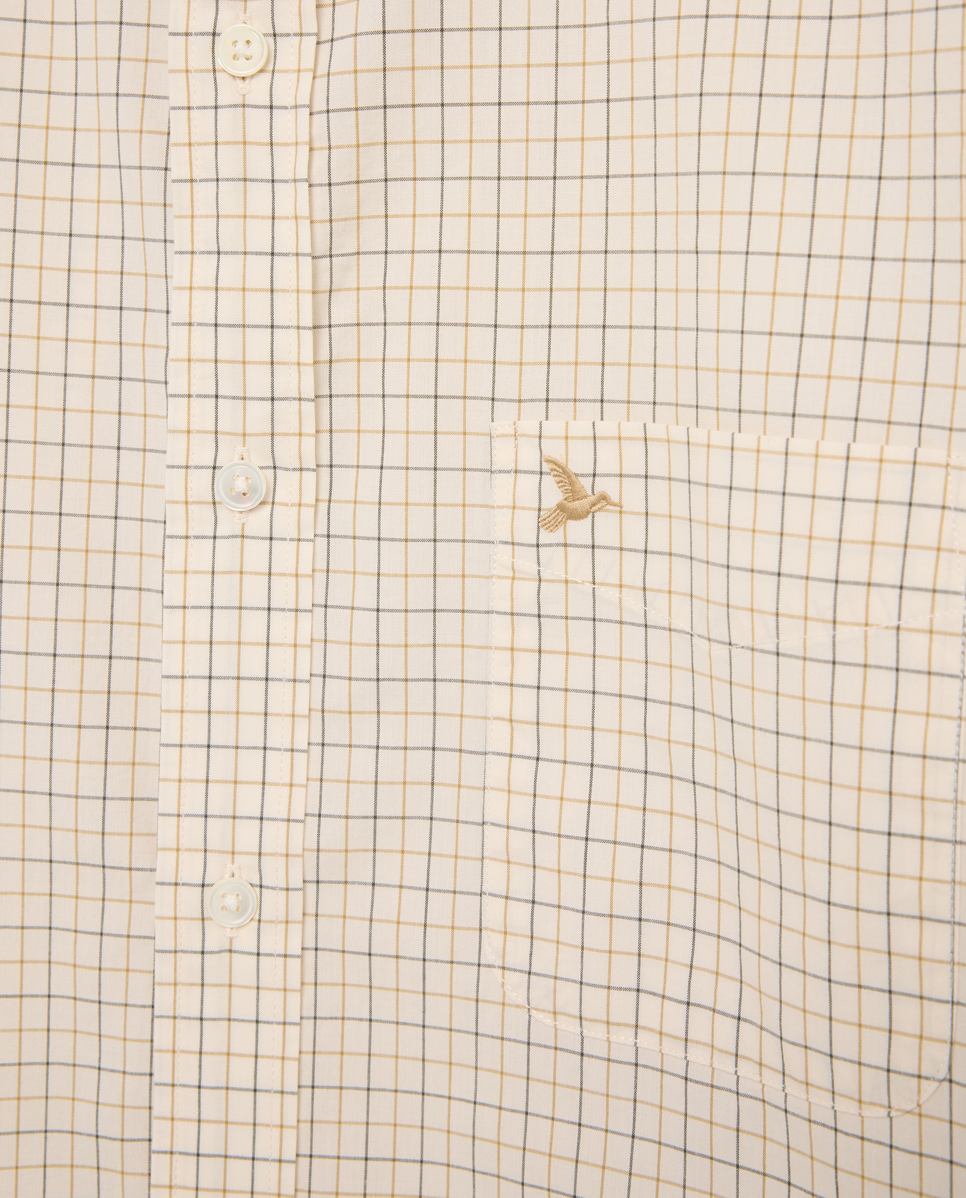 Camisa de hombre popelín de cuadros slim fit - Lloyd's - Verde oscuro Verde oscuro-5